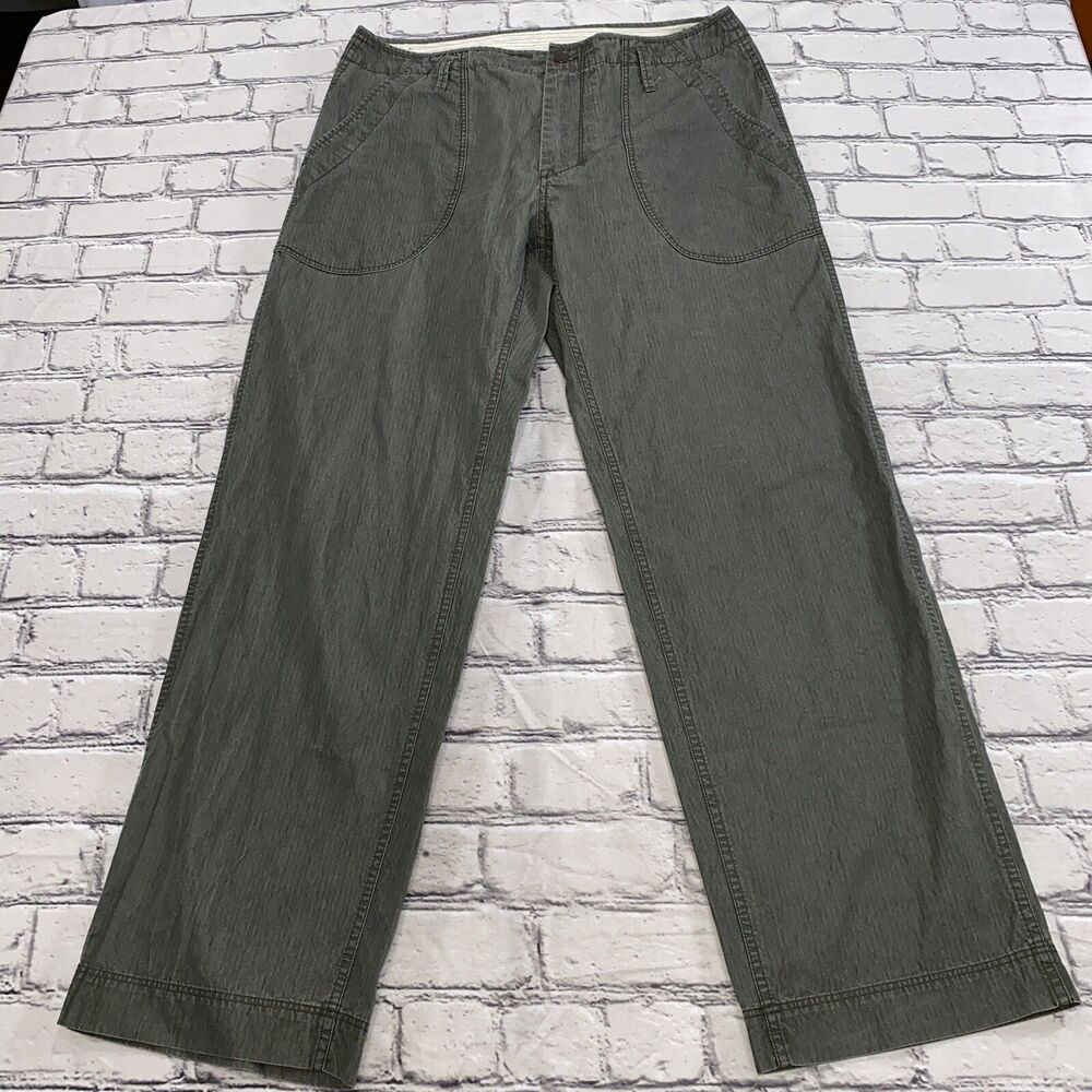 Eastlogue Utility Cotton Nylon Green Pants Size Large Rare Excellent Condition - Picture 3 of 13